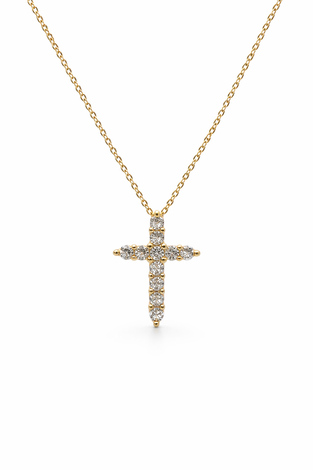 Maria Cross Necklace