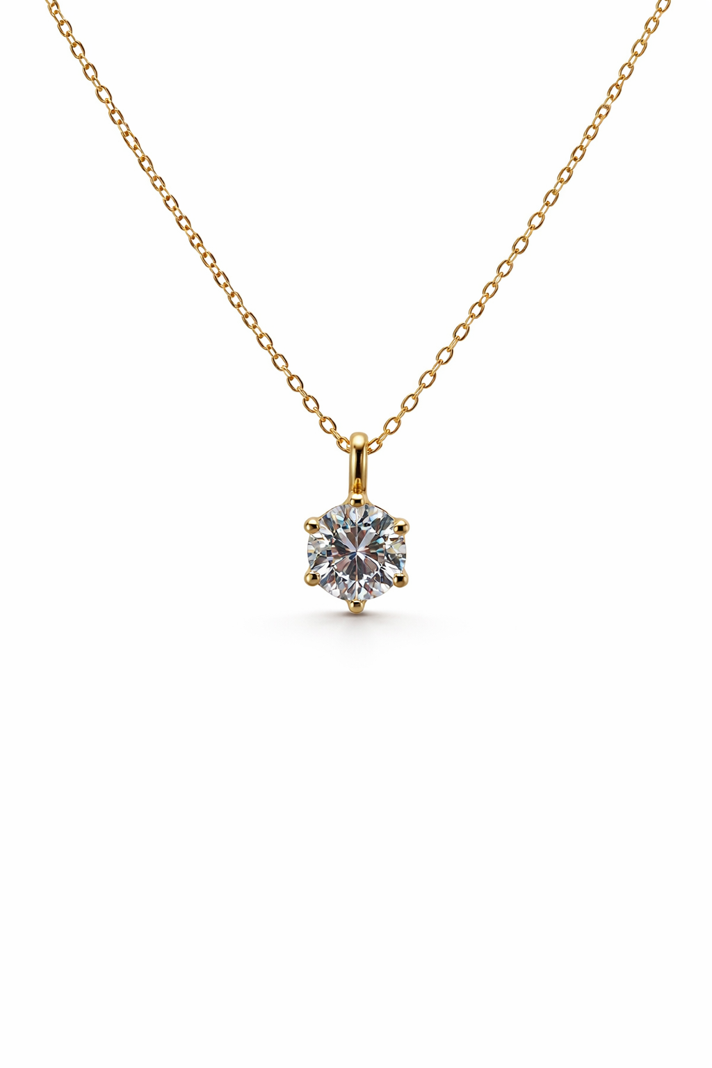Solitare Necklace