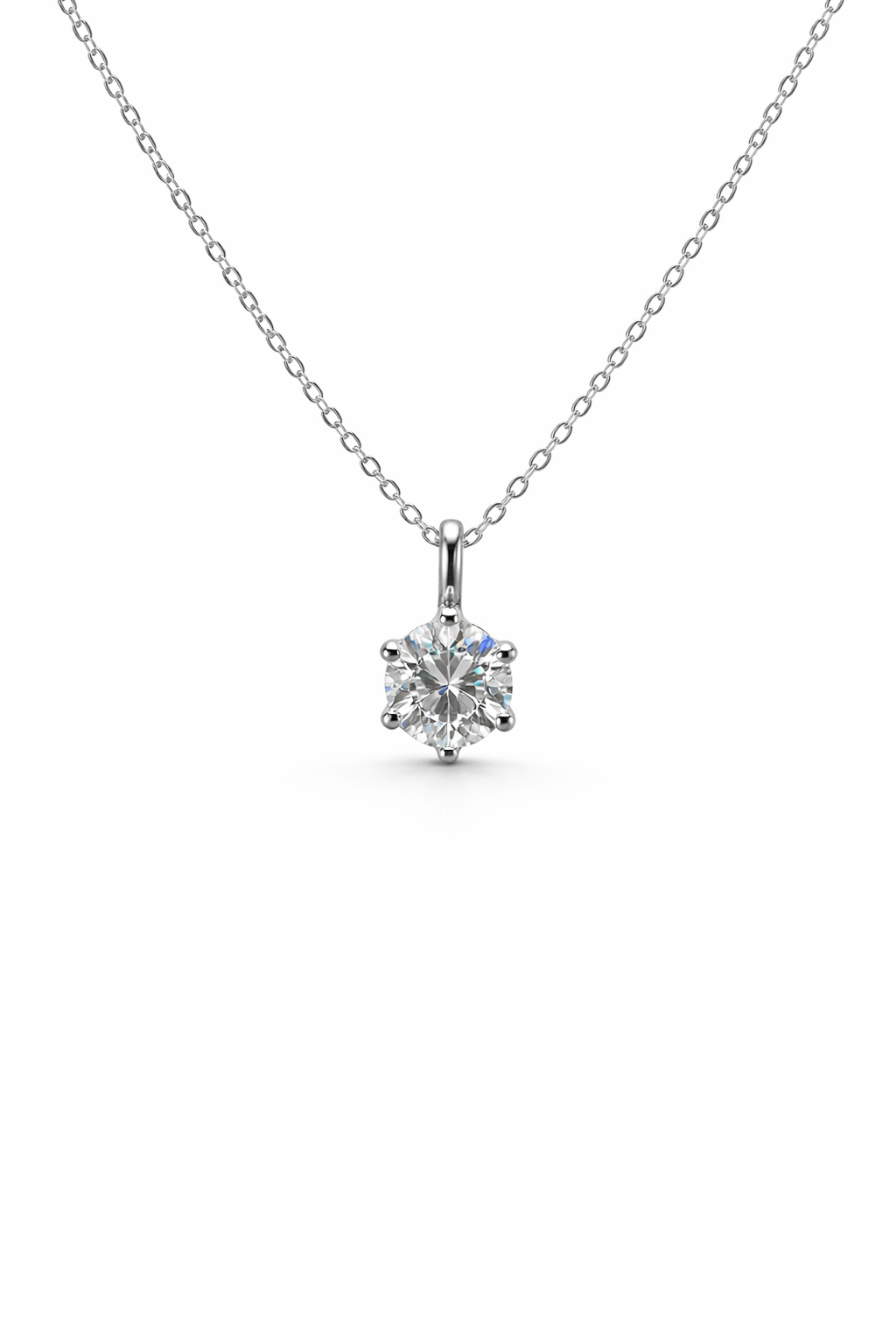 Solitare Necklace